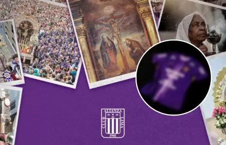 Alianza Lima presenta su camiseta morada