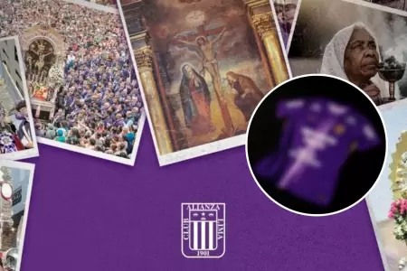 Alianza Lima presenta su camiseta morada