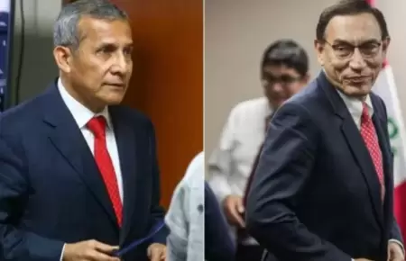 Ollanta Humala y Martn Vizcarra.