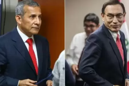 Ollanta Humala y Martn Vizcarra.