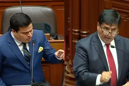 Diego Bazn critica a Malaver durante interpelacin