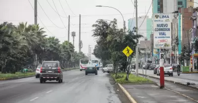 Cierran tramos de la av. universitaria por obras de Va Expresa Norte.