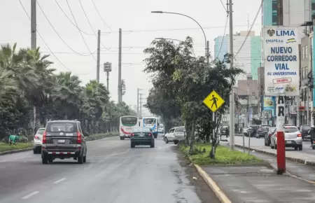 Cierran tramos de la av. universitaria por obras de Va Expresa Norte.