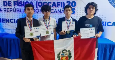 Estudiantes peruanos consiguen medallas de oro en olimpiada de Fsica 2025
