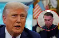 Trump se pronunci por condena de Bolsonaro: "Sorprendente, es parecido a lo que intentaron conmigo"