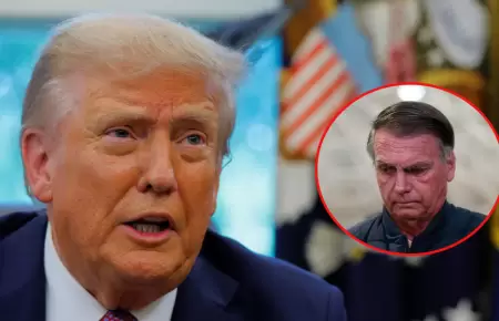 Trump se sorprendi por condena de Bolsonaro.