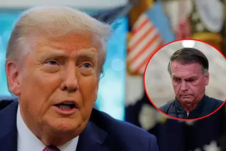 Trump se sorprendi por condena de Bolsonaro.