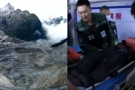 China: rescatan a seis mineros atrapados por 30 horas