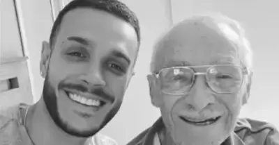 Mario Irivarren lamenta la muerte de su abuelo