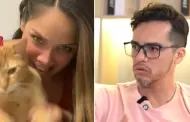 Andrea San Martn habra causado la muerte de su gato, segn su expareja Juan Vctor Snchez