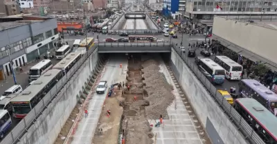 Obras en la Av. Grau.