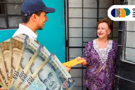 ONP inicia pago a domicilio y publica cronograma por distritos.