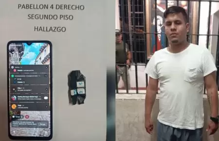 Allanan celda de Jean Pierre Alexander Vilca Rodrguez.