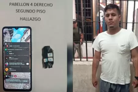 Allanan celda de Jean Pierre Alexander Vilca Rodrguez.