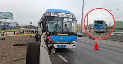Accidente en Vía de Evitamiento