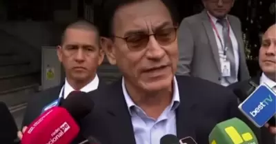 Martín Vizcarra negó haber tenido vínculo directo con Odebrecht