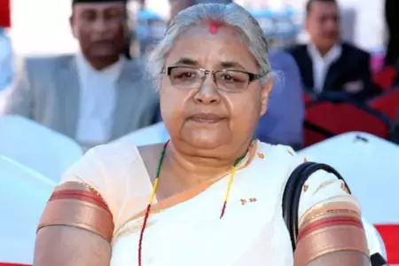 Sushila Karki, nueva primera ministra de Nepal.