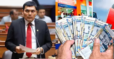 Amrico Gonza rechaza reforma de pensiones y plantea derogarla