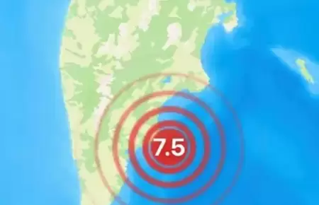 Terremoto en Rusia