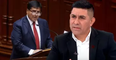 Alex Flores tras interpelación al ministro Carlos Malaver.