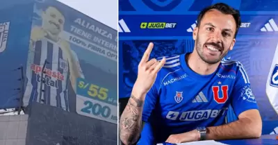 Hincha pide sacar publicidad de Sebastin Rodrguez