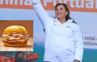 Dina Boluarte celebra triunfo del pan con chicharrn: "Muestra de unidad de todos los peruanos"