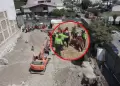 Tragedia en San Borja: Tres obreros pierden la vida tras derrumbe de muro en construccin