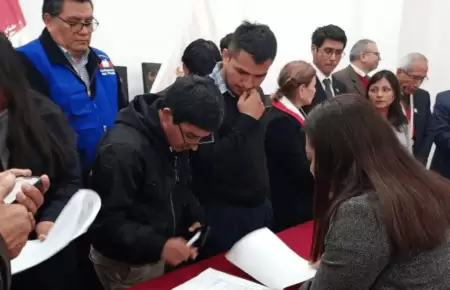Autoridades y estudiantes de la UNMSM acuerdan levantar toma en ciudad universit