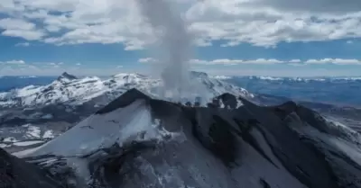 Volcán Sabancaya.