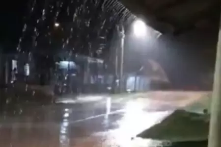 Advierten precipitaciones en la selva centro y sur.