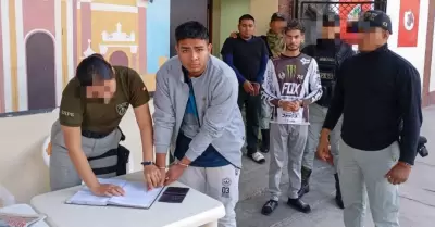 Internan a investigados por atentado en Trujillo.