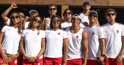 Selección nacional de surf.