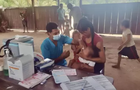 Casos de tos ferina en Datem del Maraon.