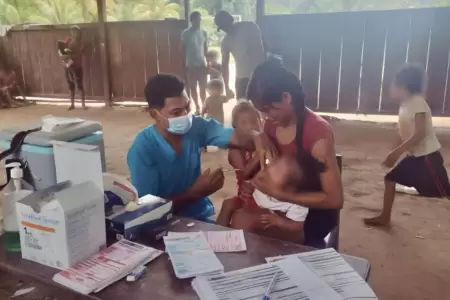 Casos de tos ferina en Datem del Maraon.