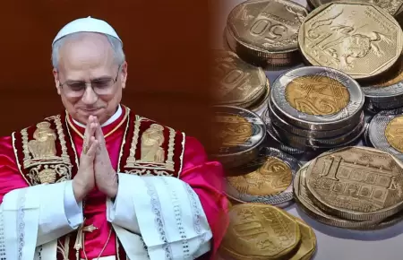 Proponen homenajear al papa Len XIV emitiendo monedas con su rostro.