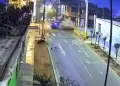 Ate: Choque violento de un auto contra una mototaxi dej a dos personas fallecidas y una herida