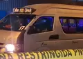 Cercado de Lima: Extorsionadores disparan contra combi en movimiento y hieren a chofer y pasajera