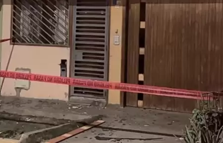 Dinamitan una casa en La Rinconada, en Trujillo
