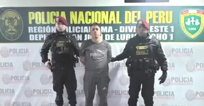 Policía captura a presunto autor de doble homicidio en SJL