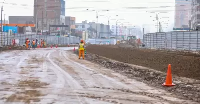 Obras en la Av. Grau.