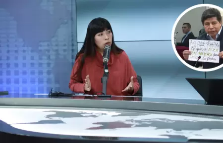 Betssy Chvez sobre Pedro Castillo