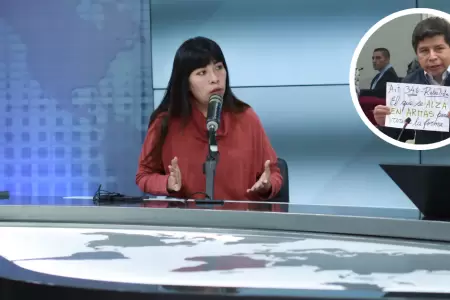 Betssy Chvez sobre Pedro Castillo