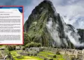 New7Wonders advierte posible retiro del ttulo de Maravilla del Mundo a Machu Picchu