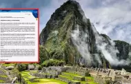 New7Wonders advierte posible retiro del ttulo de Maravilla del Mundo a Machu Picchu
