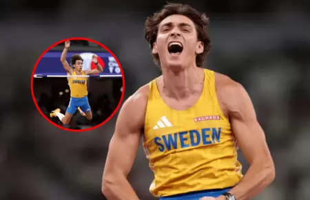 Armand Duplantis se consagr tricampen del mundo en salto con garrocha