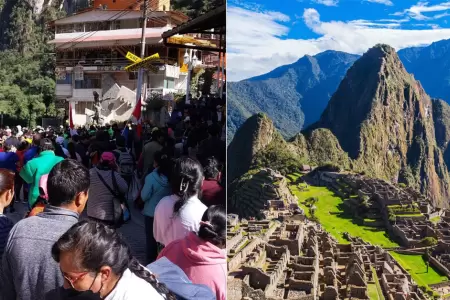 Paro en MachuPicchu
