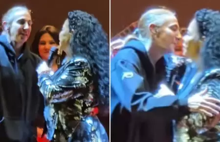 Eva Aylln y su dedicatoria especial a Natalia Mlaga