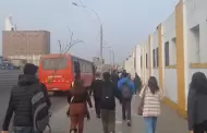 Caos en la Av. Grau: Pasajeros tienen que caminar hasta cinco cuadras para poder tomar un bus