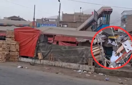 Atentado contra mercado La Cumbre