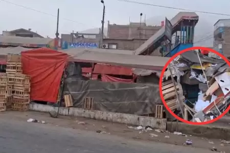 Atentado contra mercado La Cumbre